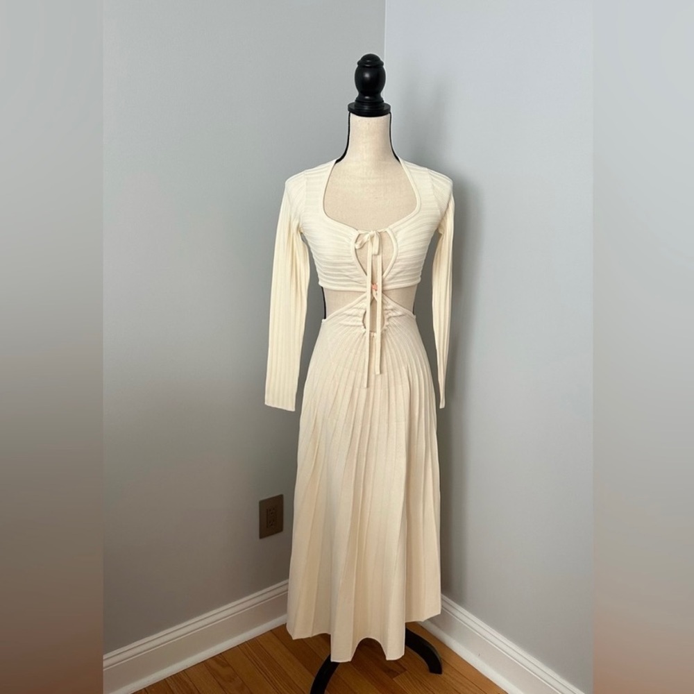 CULT GAIA FERGIE CUT-OUT MIDI DRESS - Picture 4 of 8